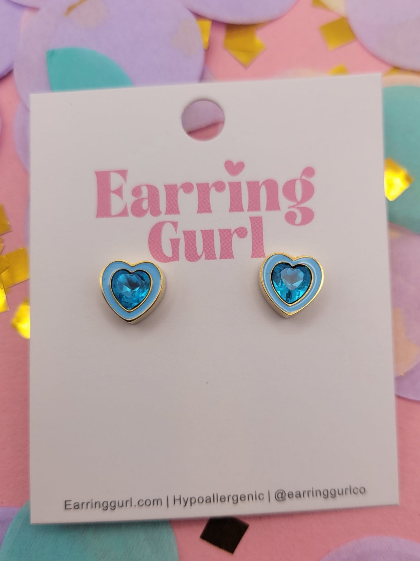December "Topaz" Hearts