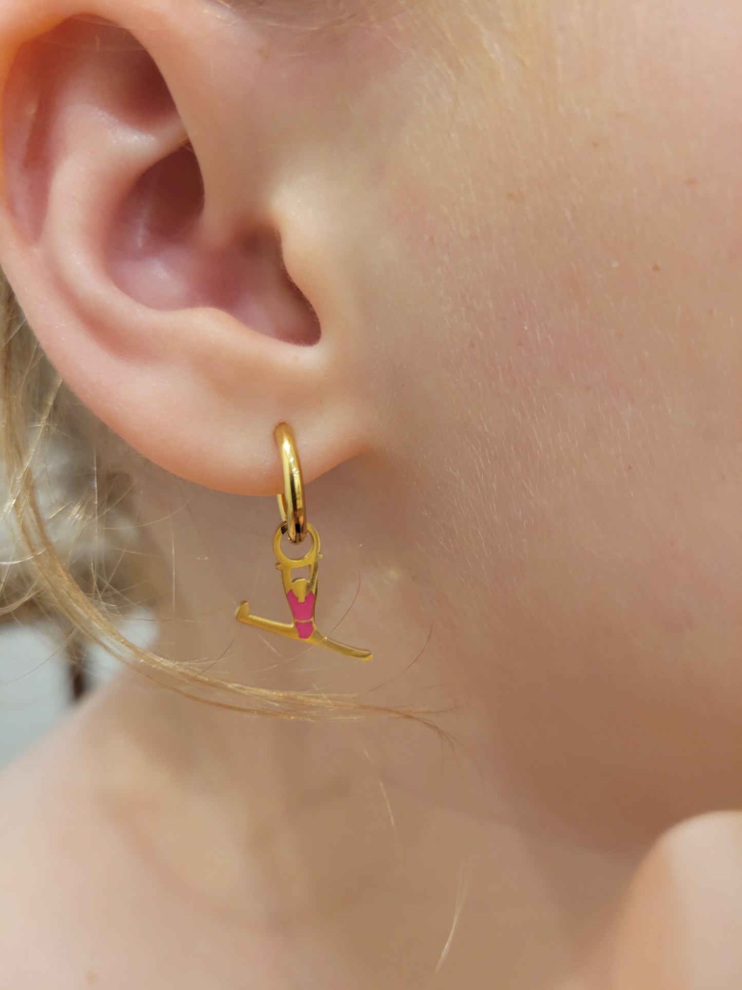 Gymnast Cartwheel Charms