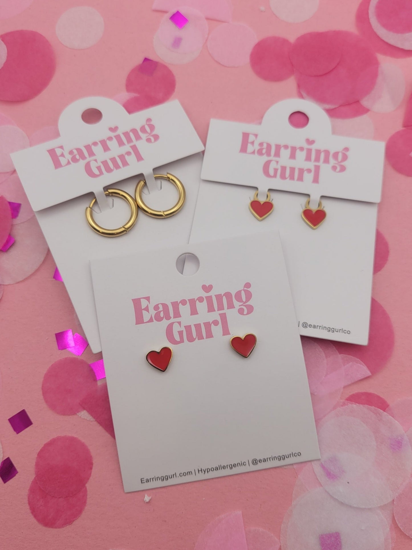 Red Heart Charms