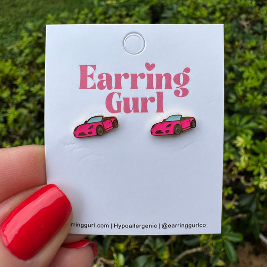Pink Convertible Stud
