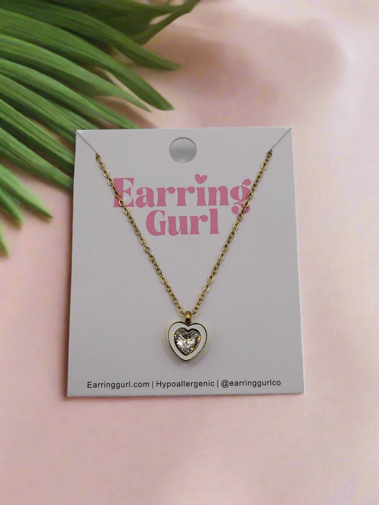 Diamond Heart Necklace