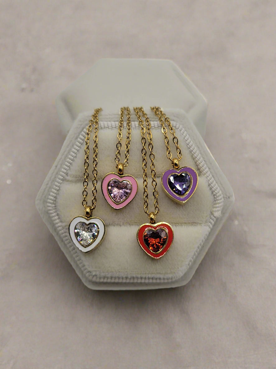 Diamond Heart Necklace