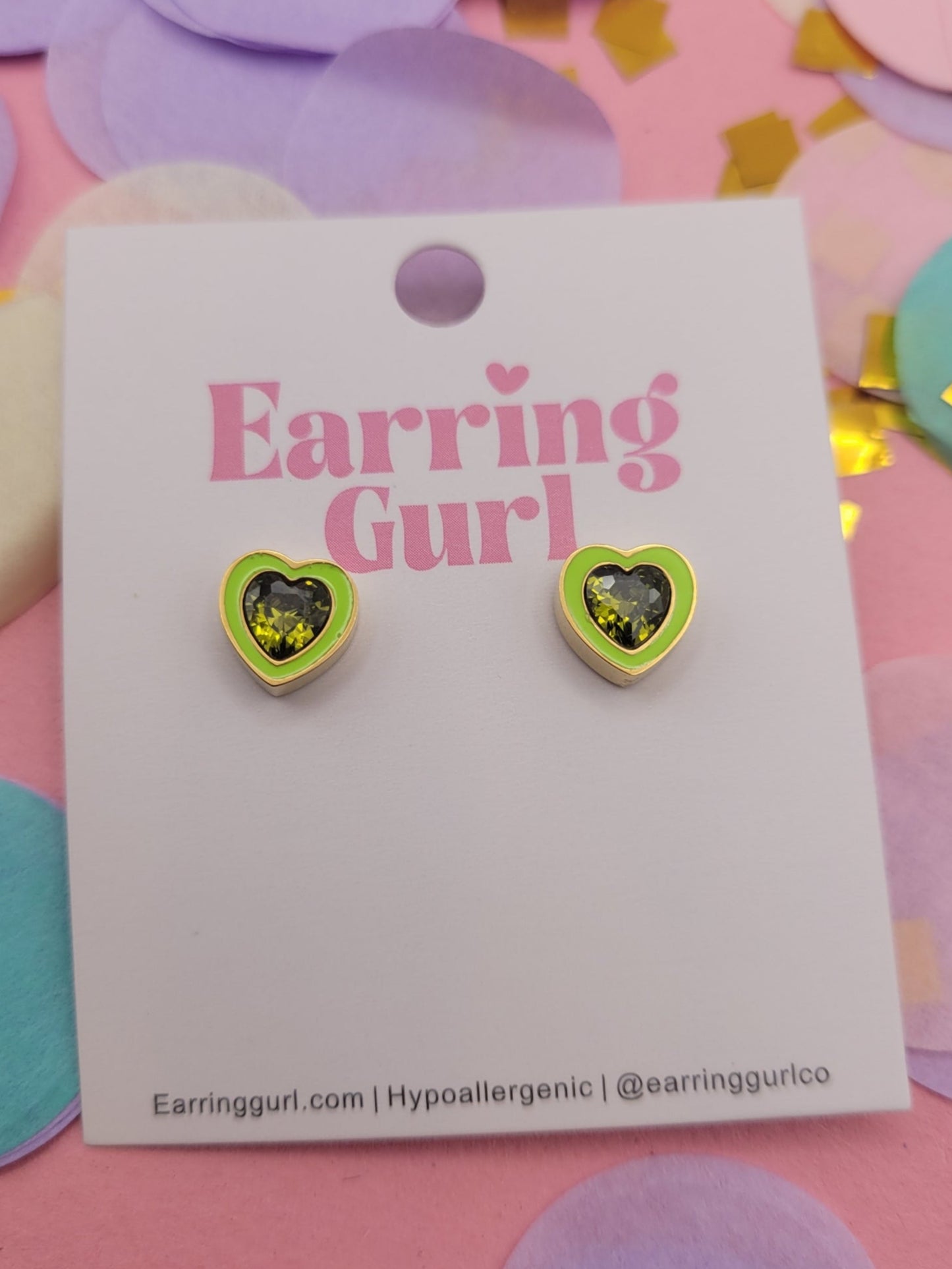 August "Peridot" Heart