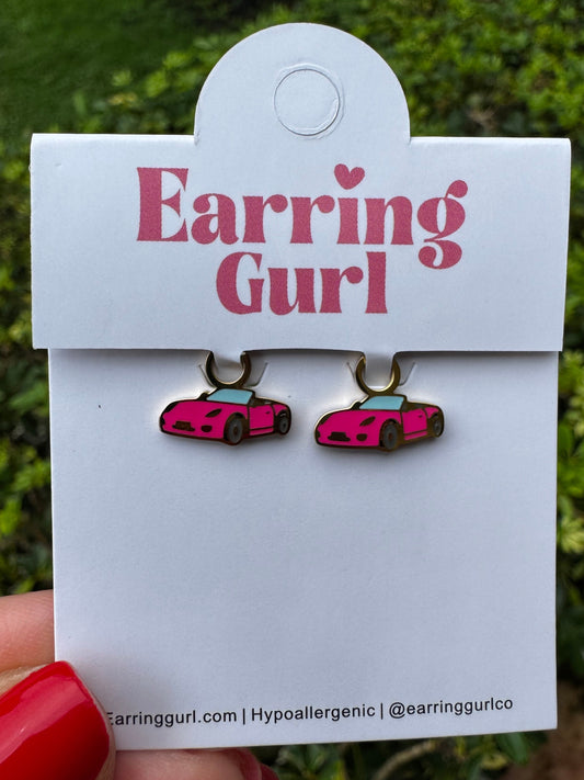 Pink Convertible Charms