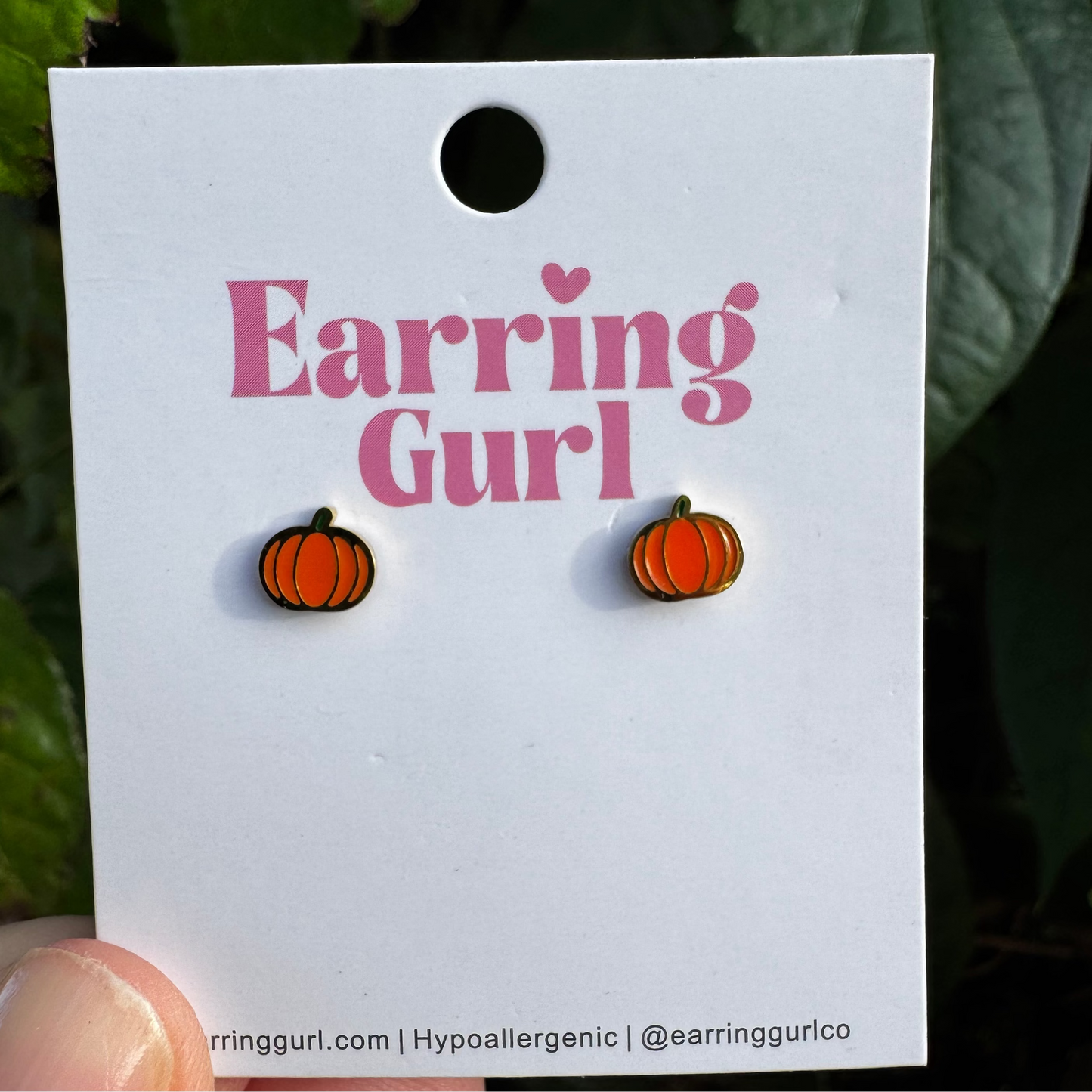 Cute as a Pumpkin Stud